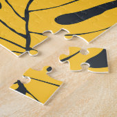Tropisch behangpatroon legpuzzel (Zijkant)