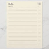 Tropisch bergingsmiddel/index (Achterkant)