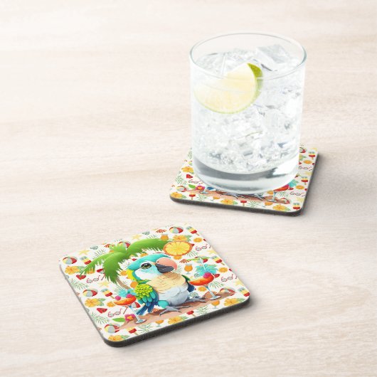 Tropisch Bier Onderzetter (Rechterzijde)