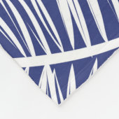 Tropisch blad 15 fleece deken (Hoek)