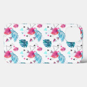 Tropisch blad driehoek patroon Case-Mate iPhone case (Achterkant (horizontaal))