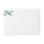 Tropisch blad groen Monstera bruiloft (Voorkant)