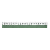 Tropisch blad groene Monstera trouw lint (Voorkant)