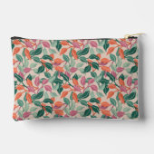 Tropisch blad koraalgroen botanisch chic vrouwelij etui (Achterkant)