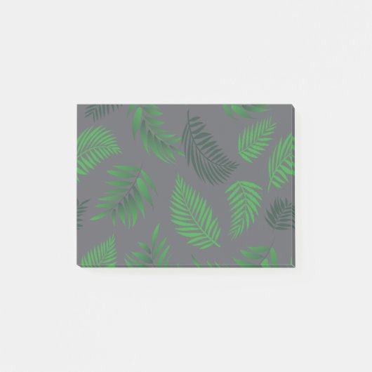 Tropisch Blad Patroon 13 Post-it® Notes (Voorkant)