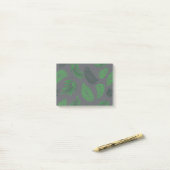 Tropisch Blad Patroon 13 Post-it® Notes (Op bureau)