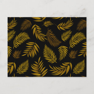 Tropisch Blad Patroon 14 Briefkaart