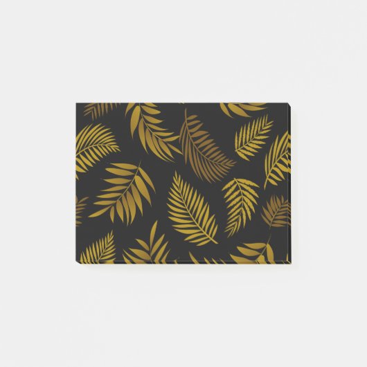 Tropisch Blad Patroon 14 Post-it® Notes (Voorkant)