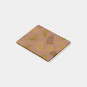 Tropisch Blad Patroon 15 Post-it® Notes (Schuin)