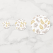 Tropisch Blad Patroon 7 Confetti (Voorkanten)