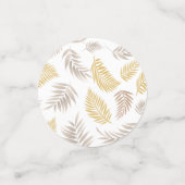 Tropisch Blad Patroon 7 Confetti (Kleine voorkant)