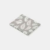 Tropisch Blad Patroon 9 Post-it® Notes (Schuin)