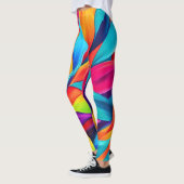 Tropisch blad Tapestry Painting Leggings (Links)