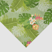 Tropisch blad zomer groen tissuepapier (Detail)