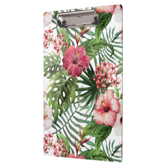 Tropisch bladerblad van hibiscus klembord (Links)