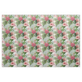 Tropisch bladerblad van hibiscus stof (Yard (91,4 cm))