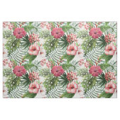 Tropisch bladerblad van hibiscus stof (Fat Quarter)