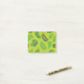 Tropisch Bladeren Patroon 12 Post-it® Notes (Op bureau)