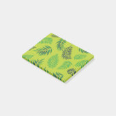 Tropisch Bladeren Patroon 12 Post-it® Notes (Schuin)