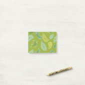 Tropisch Bladeren Patroon 16 Post-it® Notes (Op bureau)