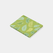 Tropisch Bladeren Patroon 16 Post-it® Notes (Schuin)