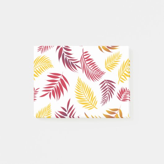 Tropisch Bladeren Patroon 20 Post-it® Notes (Voorkant)