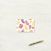 Tropisch Bladeren Patroon 20 Post-it® Notes (Op bureau)