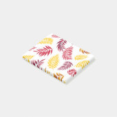 Tropisch Bladeren Patroon 20 Post-it® Notes (Schuin)