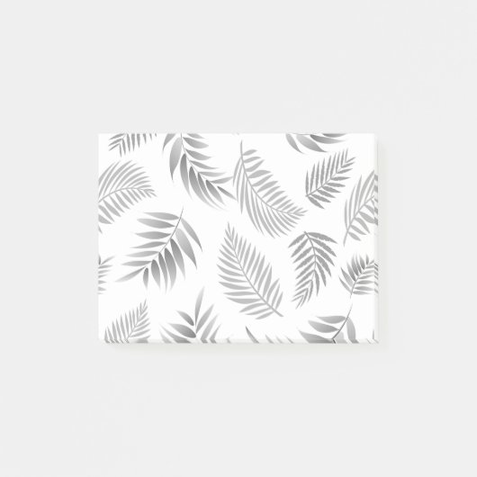 Tropisch Bladeren Patroon 3 Post-it® Notes (Voorkant)
