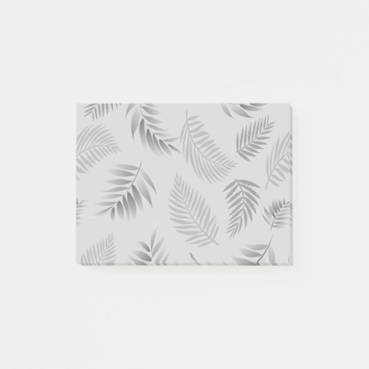 Tropisch Bladeren Patroon 5 Post-it® Notes (Voorkant)