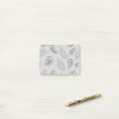 Tropisch Bladeren Patroon 5 Post-it® Notes (Op bureau)
