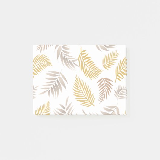 Tropisch Bladeren Patroon 7 Post-it® Notes (Voorkant)