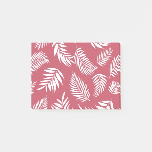 Tropisch Bladeren Patroon 8 Post-it® Notes (Voorkant)