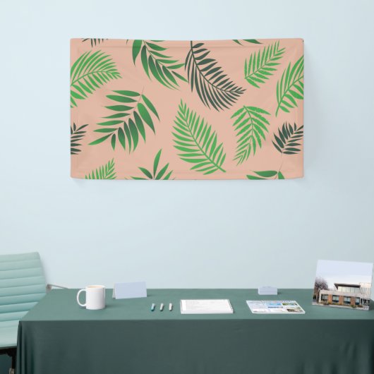 Tropisch bladpatroon 10 spandoek (Beurs)