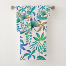 Tropisch bladpatroon