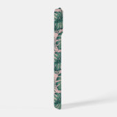 Tropisch bladpatroon iPhone 15 case (Rechterkant)