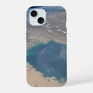 Tropisch blau water van de Perzische Golf. iPhone 15 Case