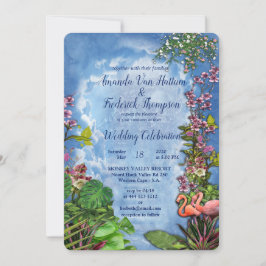 Tropisch  blauw marmerpaleis kaart