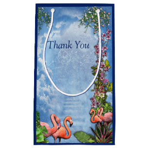 Tropisch  blauw marmerpaleis klein cadeauzakje