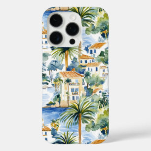 Tropisch blauw Middellandse Zeegebied iPhone 16 Pro Hoesje