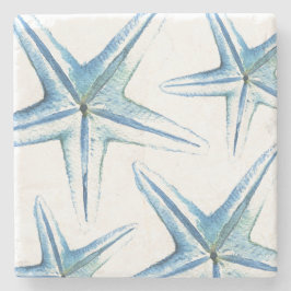 Tropisch blauw Starfish Tropisch visstone Onderzet Stenen Onderzetter