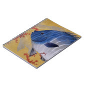  Tropisch Blauw Vis Koraal Marien Oceaanleven Notitieboek (Linkerzijde)