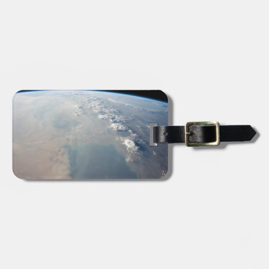 Tropisch blauw water van de Perzische Golf. 2 Bagagelabel (Voorkant horizontaal)