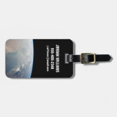 Tropisch blauw water van de Perzische Golf. 2 Bagagelabel (Voorkant horizontaal)