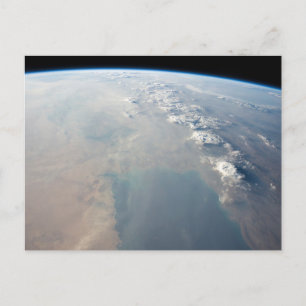 Tropisch blauw water van de Perzische Golf. 2 Briefkaart