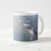 Tropisch blauw water van de Perzische Golf. 2 Grote Koffiekop (Voorkant rechts)