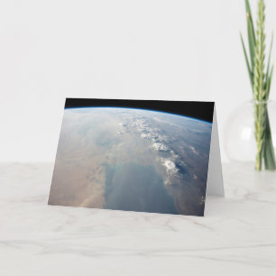 Tropisch blauw water van de Perzische Golf. 2 Kaart