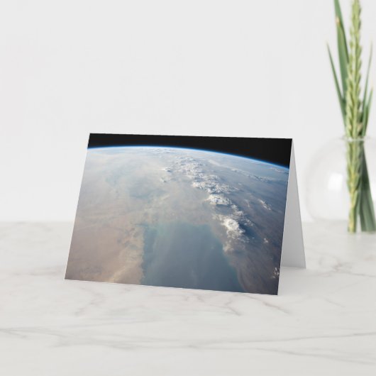 Tropisch blauw water van de Perzische Golf. 2 Kaart (Voorkant)