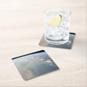 Tropisch blauw water van de Perzische Golf. 2 Kartonnen Onderzetters (Insitu)