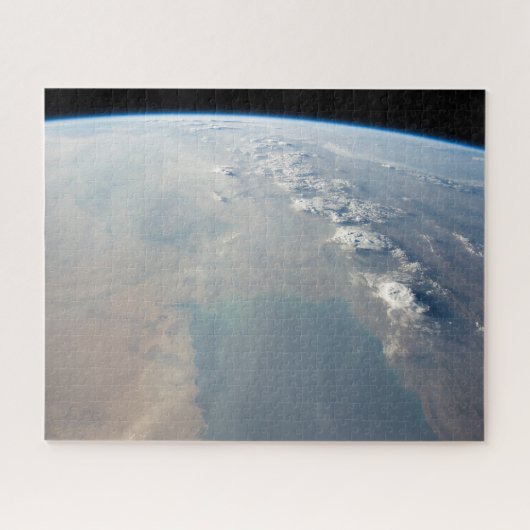 Tropisch blauw water van de Perzische Golf. 2 Legpuzzel (Horizontaal)